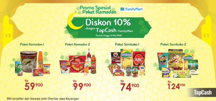 Diskon 10% Paket Ramadhan di Family Mart dengan Kartu ...